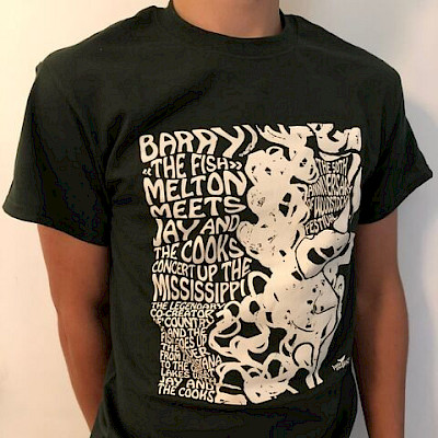 T-Shirt Homme Barry «The Fish» Melton meets Jay and The Cooks